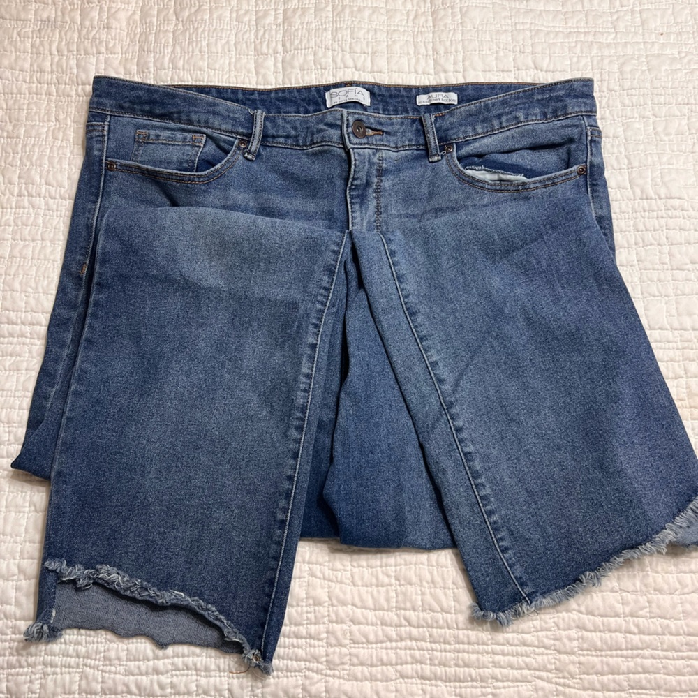 Sofia by Sofia Vergara Blue Skinny Jeans